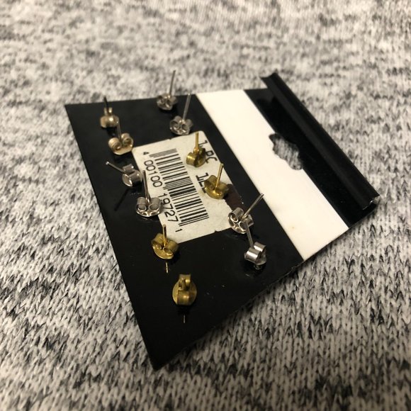 Afterthoughts Steel Post Variety Earrings Set of 6 - Picture 4 of 5